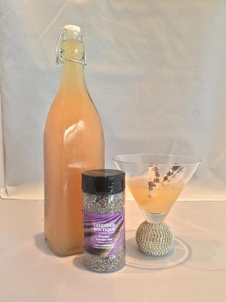 Lavender Simple Syrup and Lavender Lemonade