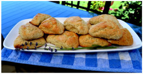 Sweet Lavender Scones Janice Cox