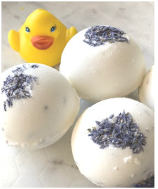 Lavender Bath Bombs